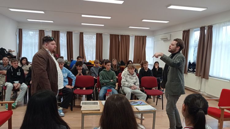 Az Escargo Szobaszínház ismét nálunk járt