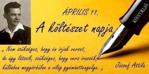 Költészet napi versíró pályázat
